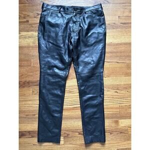 MARTINE ROSE Straight cut PANTS size XL black